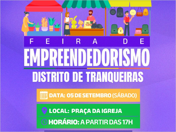 Feira de Empreendedorismo movimenta economia local em Tranqueiras no Distrito d [...]