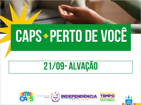 Prefeitura de Independência promove ação do projeto CAPS + Perto de Você na loc [...]