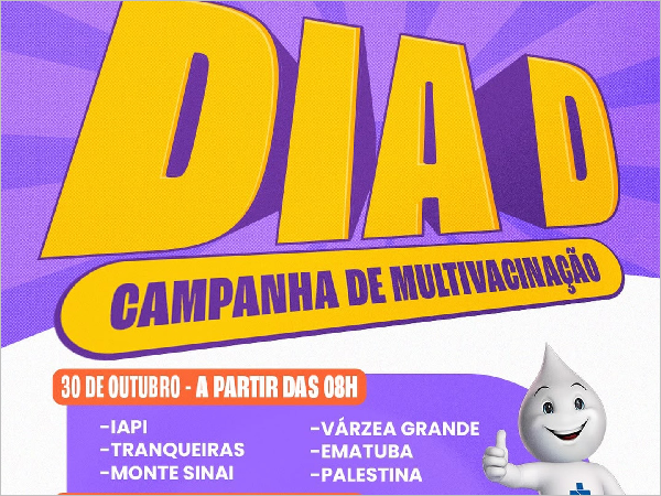 Prefeitura de Independência promove campanha de multivacinação para proteger a população contra doe [...]