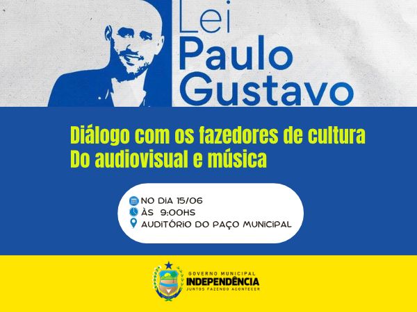 SECRETARIA DE CULTURA - LEI PAULO GUSTAVO